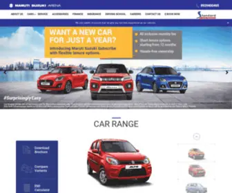 Arenaofnapierroad.com(Standard Auto Agencies) Screenshot