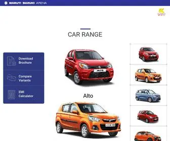 Arenaofnavrangpura.com(Maruti Suzuki ARENA in Navrangpura) Screenshot