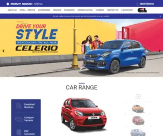 Arenaofpunesatararoad.com(Maruti Suzuki ARENA on Pune Satara Road) Screenshot