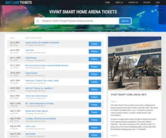 Arenasaltlake.org(Vivint Smart Home Arena Tickets) Screenshot