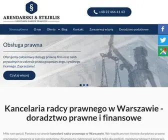 Arendarski-StejBlis.pl(Arendarski i Stejblis) Screenshot