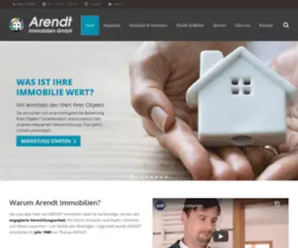 Arendt-Immobilien.de(Arendt Immobilien GmbH) Screenshot