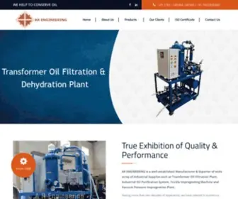 Arengg.com(Vacuum Pressure Impregnation Plant Exporters in India) Screenshot