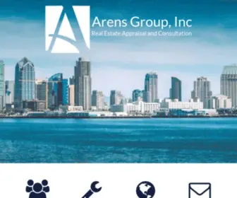 Arensgroup.com(# Top Real Estate Appraisal & Consulting Firm in Southern California) Screenshot