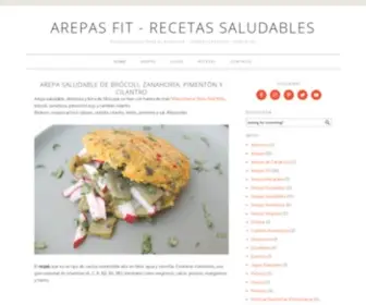 Arepasfit.com(Arepas Fit y Recetas Saludables) Screenshot