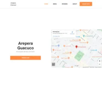 Areperaguacuco.com(Arepera Guacuco) Screenshot