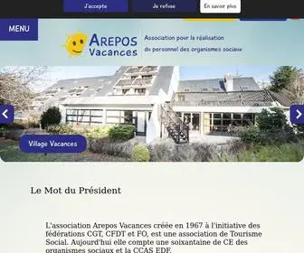 Arepos.fr(Site officiel Arepos) Screenshot