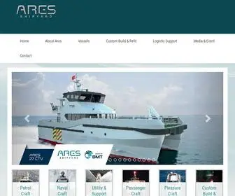 Ares.com.tr(Ares Shipyard) Screenshot