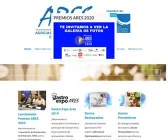 Ares.sv(Asociación de Restaurantes de El Salvador) Screenshot
