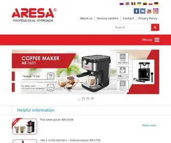 Aresa-Techno.ru(Бытовая техника ARESA) Screenshot