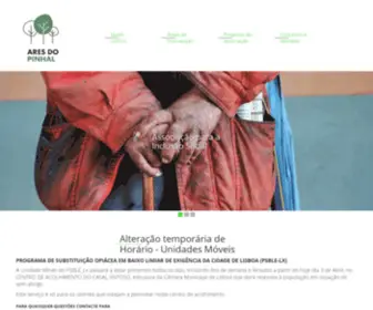 Aresdopinhal.pt(Aresdopinhal) Screenshot