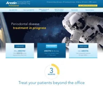 Arestinprofessional.com(Professional Periodontitis Treatment) Screenshot