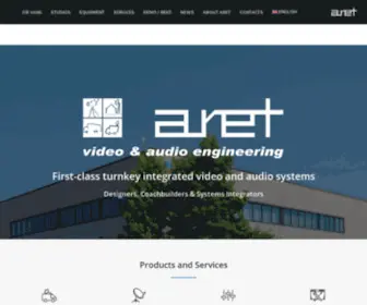 Aret-Engineering.com(ARET) Screenshot