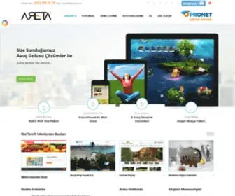 Areta.com.tr(Areta İnternet Hizmetleri) Screenshot