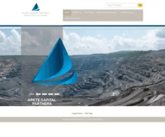 Aretecapital.com(Arete Capital Partners) Screenshot