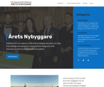 Aretsnybyggare.se(Årets) Screenshot