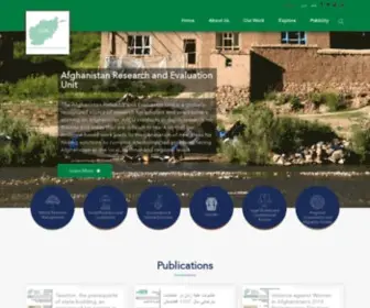 Areu.org.af(The Afghanistan Research and Evaluation Unit) Screenshot