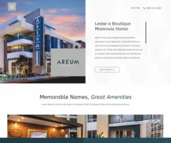 Areumapartments.com(Apartments in Monrovia) Screenshot