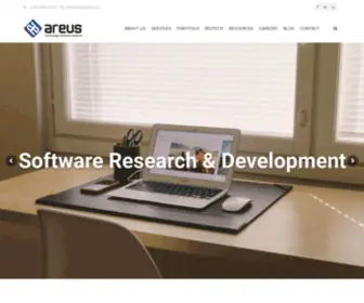 Areusdev.com(Custom Software Development Services) Screenshot