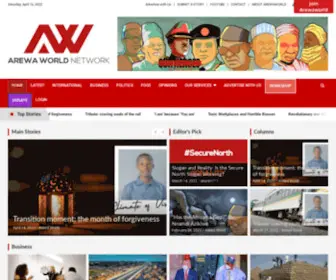 ArewaWorld.com(Home) Screenshot