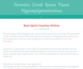 Areyougeneric.org(Remove Dark Spots From Hyperpigmentation) Screenshot
