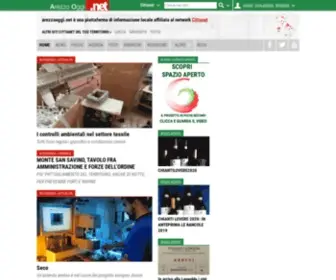 Arezzooggi.net(Arezzo notizie) Screenshot