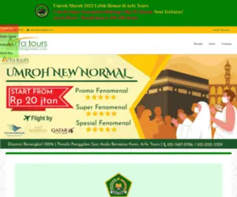 Arfahajiumroh.com(Umroh murah) Screenshot