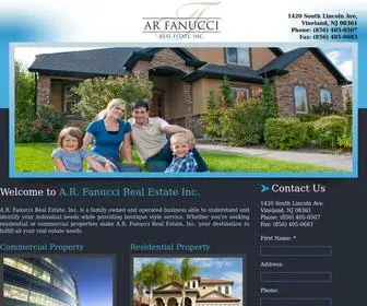 Arfanucci.com(Fanucci Real Estate Inc) Screenshot