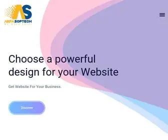 Arfasoftech.com(Software development company in pakistan) Screenshot