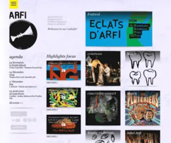 Arfi.org(Accueil) Screenshot