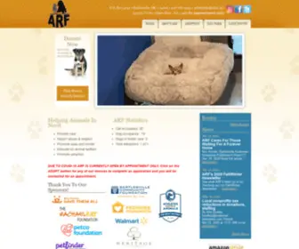 Arfok.org(Animal Rescue Foundation) Screenshot