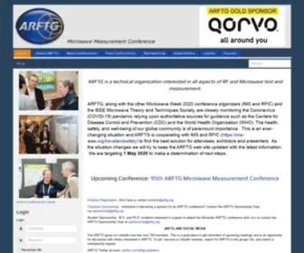 ARFTG.org(Microwave Measurement Conference) Screenshot