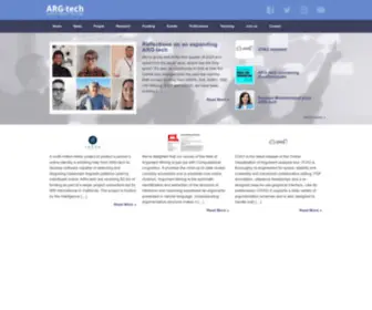 ARG-Tech.org(Centre for Argument Technology) Screenshot