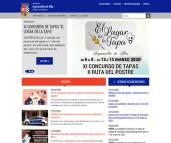 Argamasilladealba.es(Portal Web Municipal de Argamasilla de Alba) Screenshot