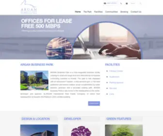 Arganbusinesspark.com(Argan Business Park) Screenshot