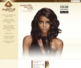 Argancolor.com(One n) Screenshot