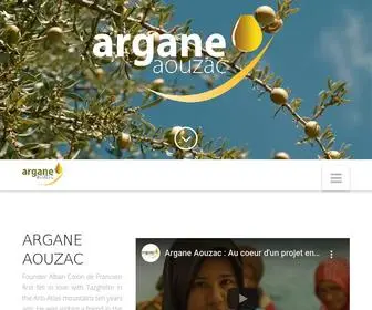 Argane-Aouzac.com(Argane Aouzac) Screenshot