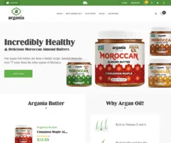 Arganiabutter.com(Create an Ecommerce Website and Sell Online) Screenshot