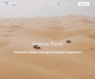 Arganiatravel.com(Estás) Screenshot