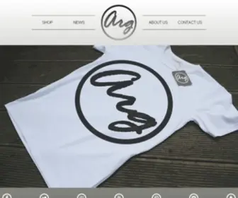 Argclothing.com(A.R.G) Screenshot