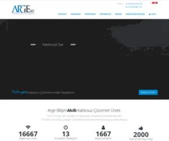 Argebilisim.com.tr(ArgeRF Elektronik Otomasyon ve Savunma) Screenshot