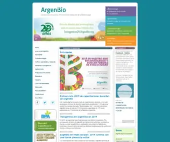 Argenbio.org(Transgénicos) Screenshot
