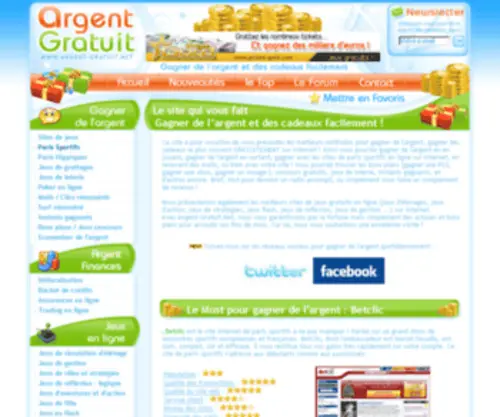 Argent-Gratuit.net(Gagner) Screenshot