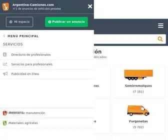 Argentina-Camiones.com(Camiones) Screenshot