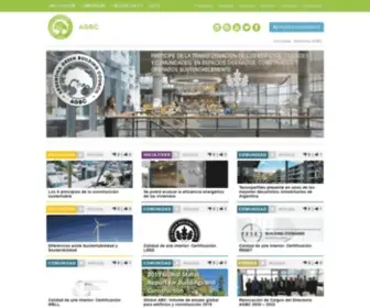 Argentinagbc.org.ar(ArgentinaGBC Construcciones Sustentables) Screenshot