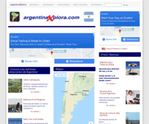Argentinaxplora.com(Guía para Conocer Argentina) Screenshot