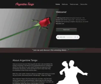 Argentinetangoroanoke.net(Argentine Tango) Screenshot