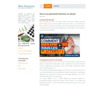 Argentinternet.fr(Bien savoir placer son argent) Screenshot