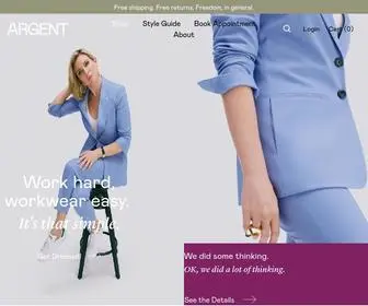 Argentwork.com(Shop Women's Clothing) Screenshot