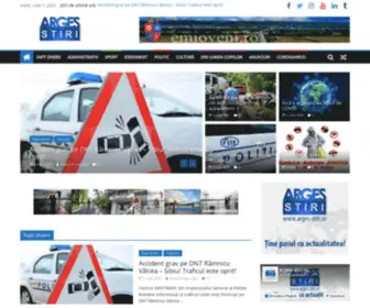 Arges-Stiri.ro(Argeș Știri) Screenshot